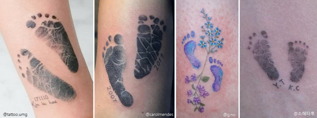 tatuagem de filhos