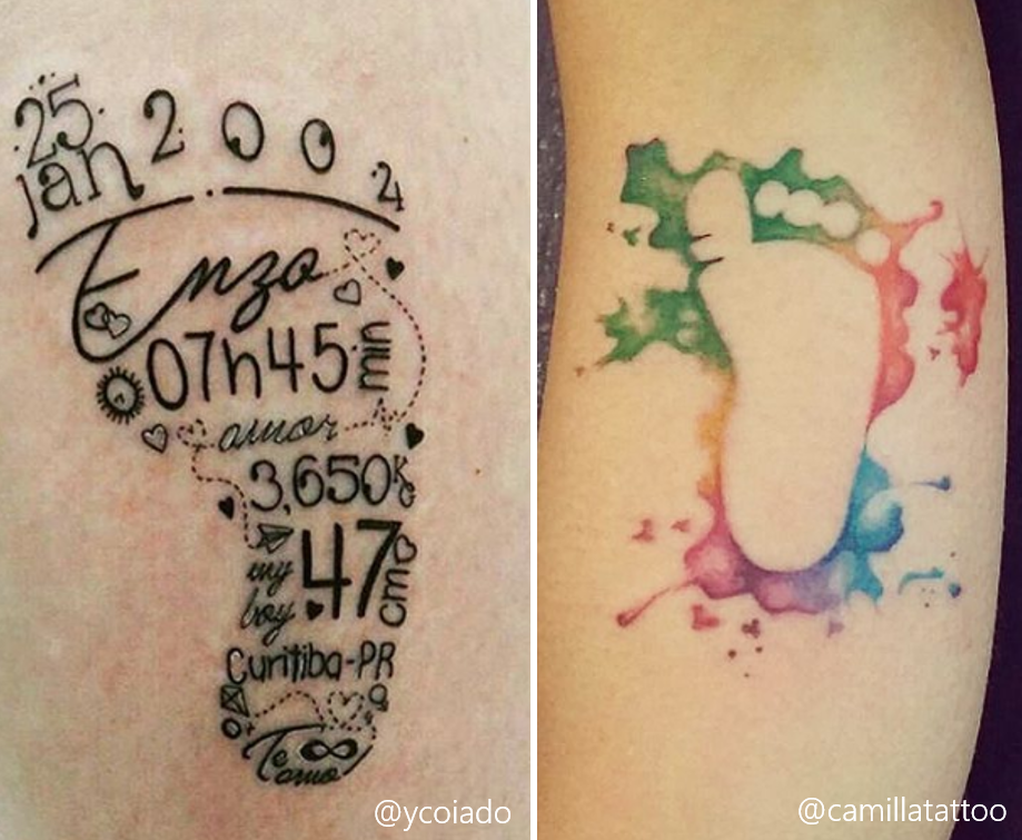 7 Dicas de tatuagem para homenagear os filhos Mamis na