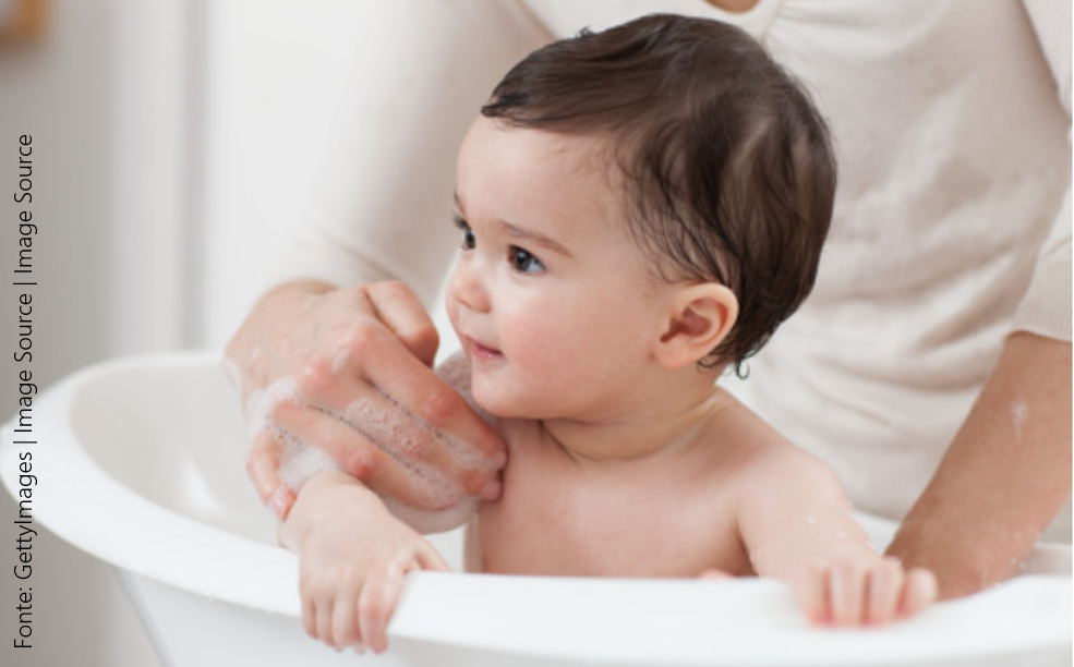 7 dicas para não errar no Banho do bebê