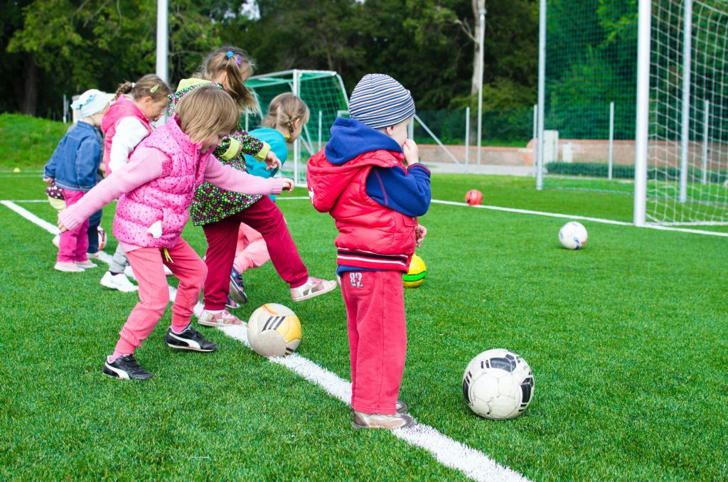 a importância do esporte na infância